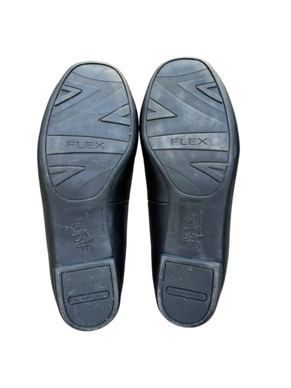 Life Stride Ballad Black Loafers Flats Womens Size 7 Comfort Tassel Arch Support - Picture 10 of 15